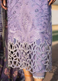 3 Piece Unstitched Heavy Embroidered Pure Lawn Suit With Digital Printed Silk Dupatta