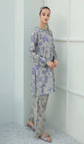 2 Piece Unstitched Digital Printed Pure Lawn Suit