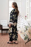 3 Piece Unstitched Heavy Embroidered Pure Lawn Suit with Printed Pure Lawn Dupatta