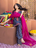 3 Piece Unstitched Digital Printed Embroidered Lawn Suit with Fine Printed Lawn Dupatta