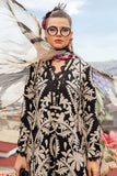 3 Piece Unstitched Digital Printed Embroidered Lawn Suit with Fine Printed Silk Dupatta