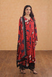 3 Piece Unstitched Digital Printed Pure Lawn Suit with Fine Printed Chiffon Dupatta