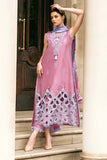 3 Piece Unstitched Heavy Embroidered Pure Lawn Suit with Fine Printed Silk Dupatta