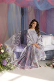 3 Piece Unstitched Fully Embroidered Chicken Kari Lawn Dress with Fully Embroidered Cotton Net Dupatta