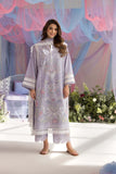 3 Piece Unstitched Fully Embroidered Chicken Kari Lawn Dress with Fully Embroidered Cotton Net Dupatta