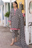 3 Piece Unstitched Digital Printed Pure Lawn Suit with Fine Printed Monaar Dupatta