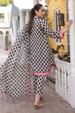 3 Piece Unstitched Digital Printed Pure Lawn Suit with Fine Printed Monaar Dupatta
